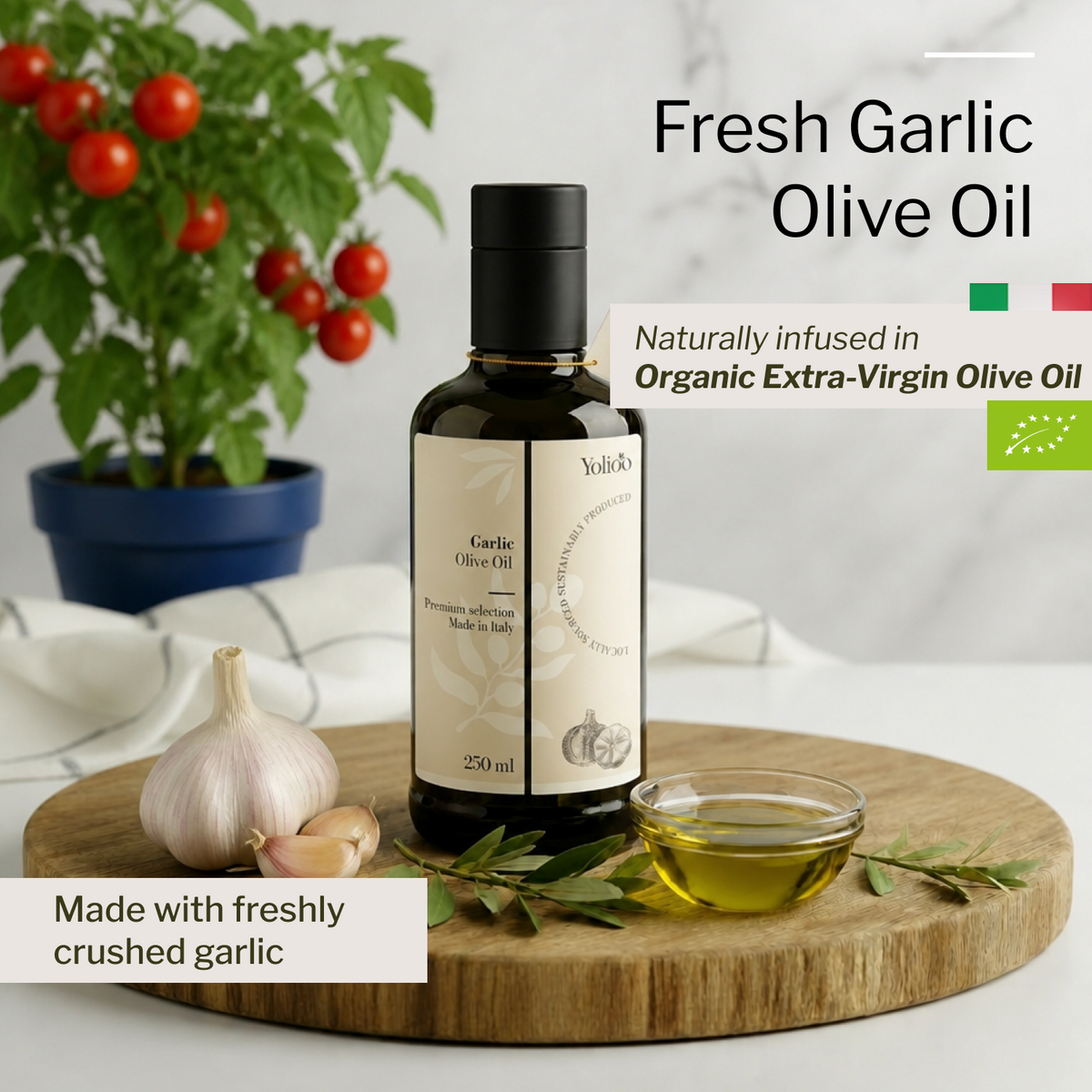 Fresh Garlic EVOO