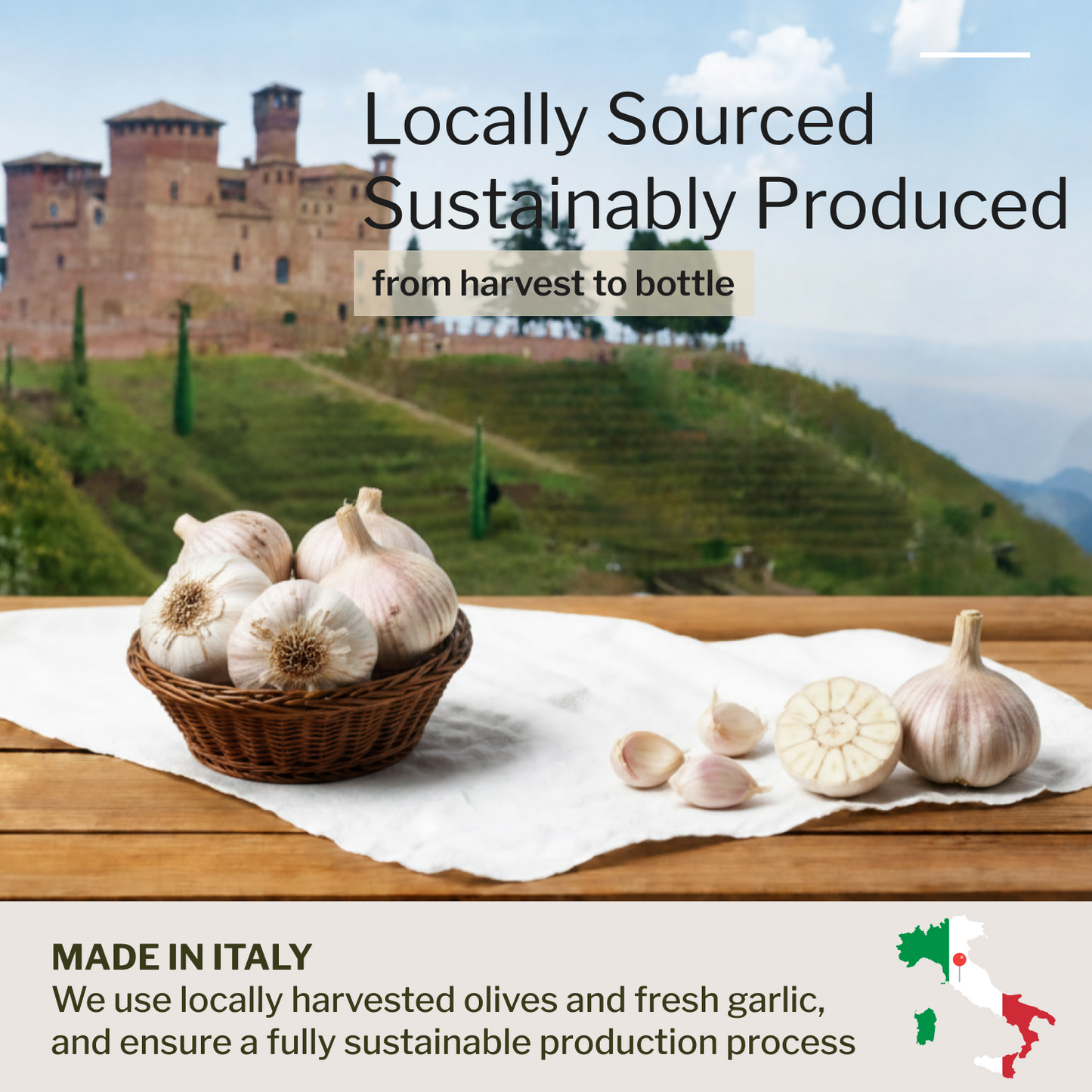 Fresh Garlic EVOO